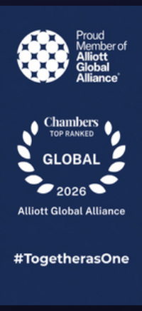 Proud Member of Alliott Global Alliance · Chambers Top Ranked Global 2026 · #TogetherasOne