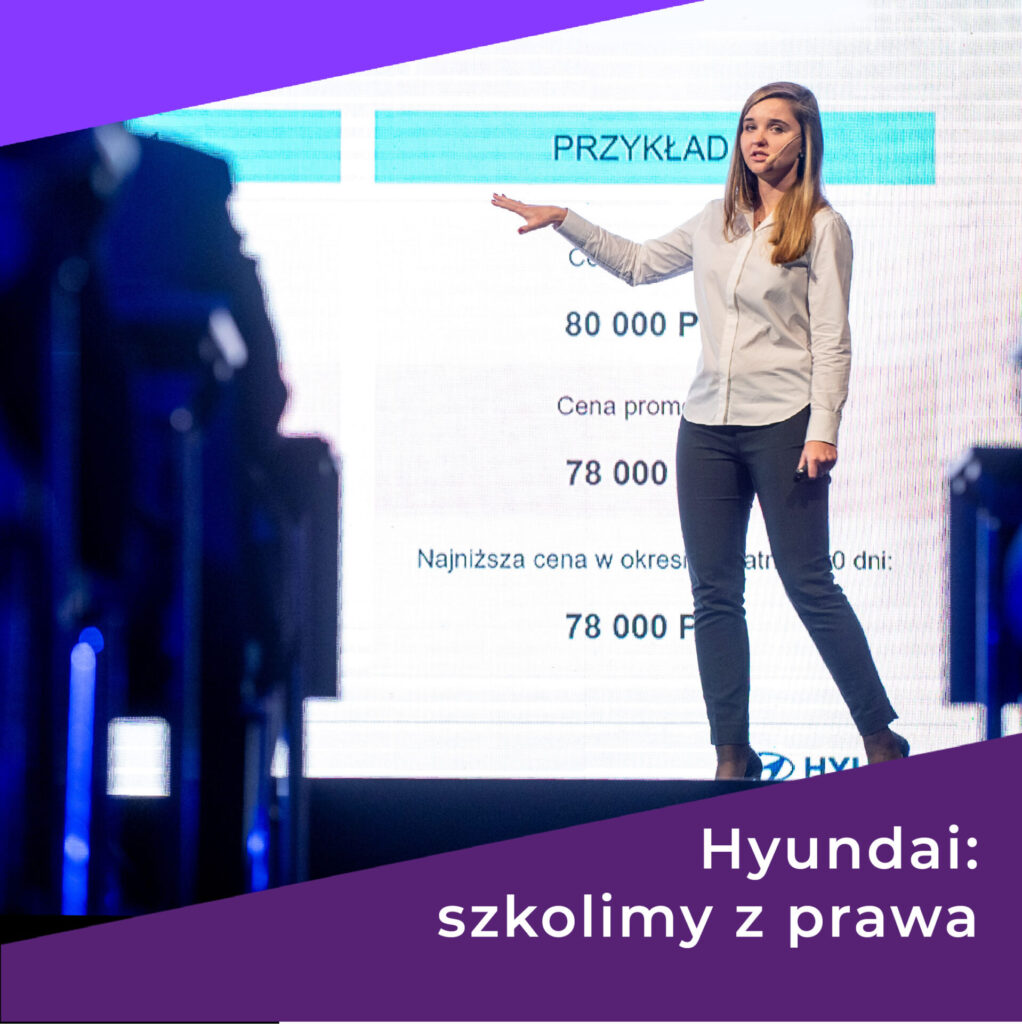 Przeprowadziliśmy szkolenie dla dealerów Hyundai z prawa konsumentów