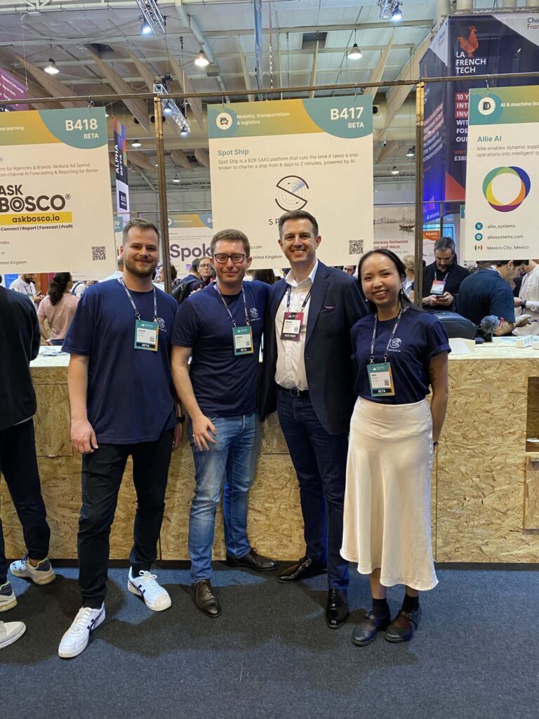 Woloszanski &B Partners at the Web Summit 2023 together as one with AGA