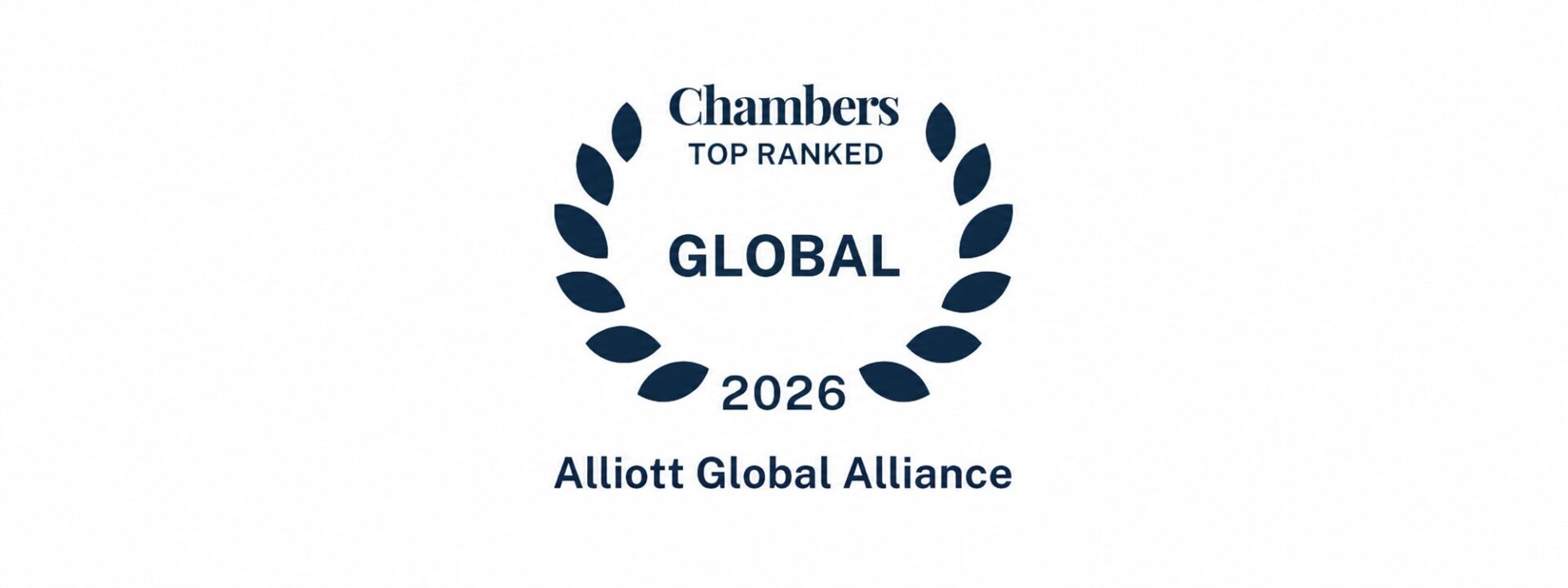Chambers Top Ranked Global 2026 — Alliott Global Alliance